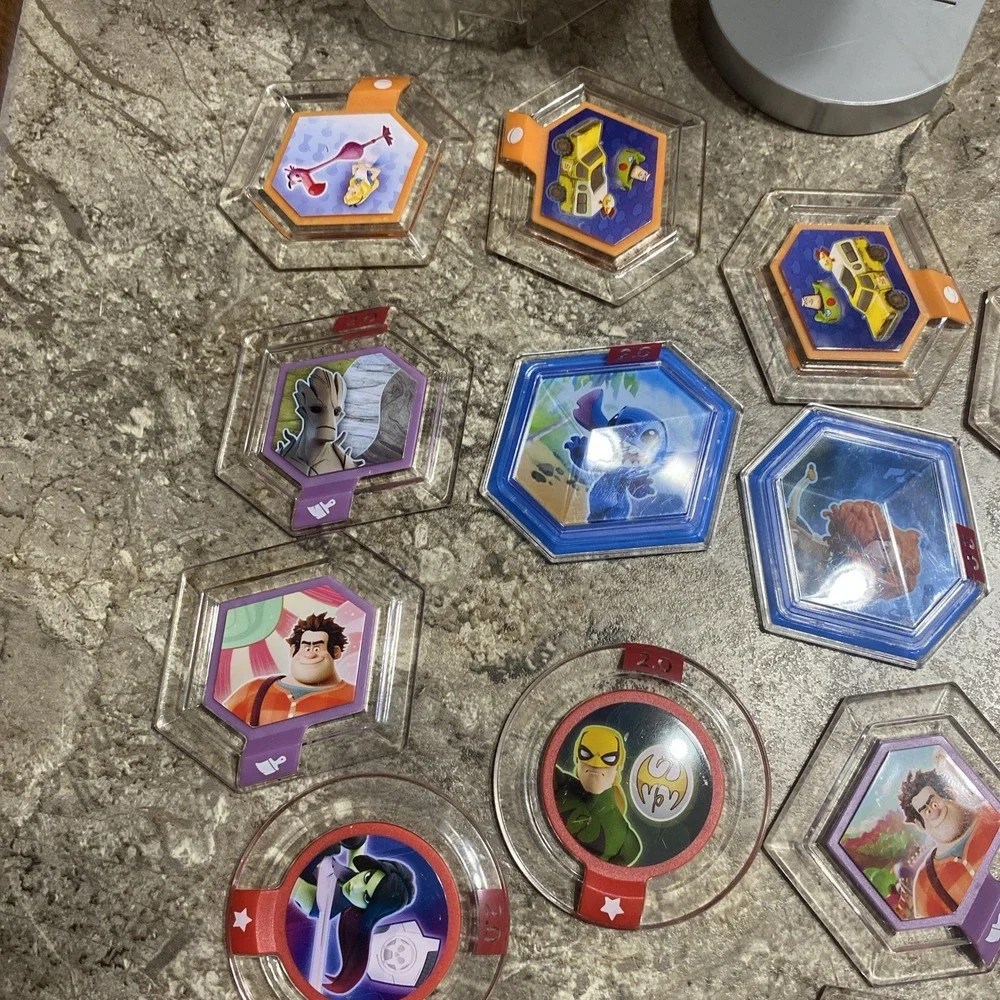 Power Disc Container Disney Infinity‎ 2.0 Discs Lot